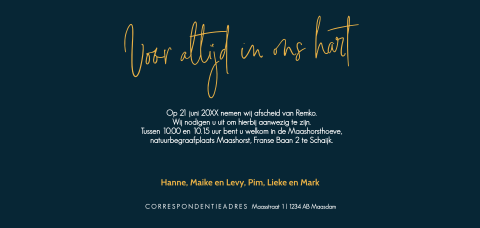 Kaart binnenkant