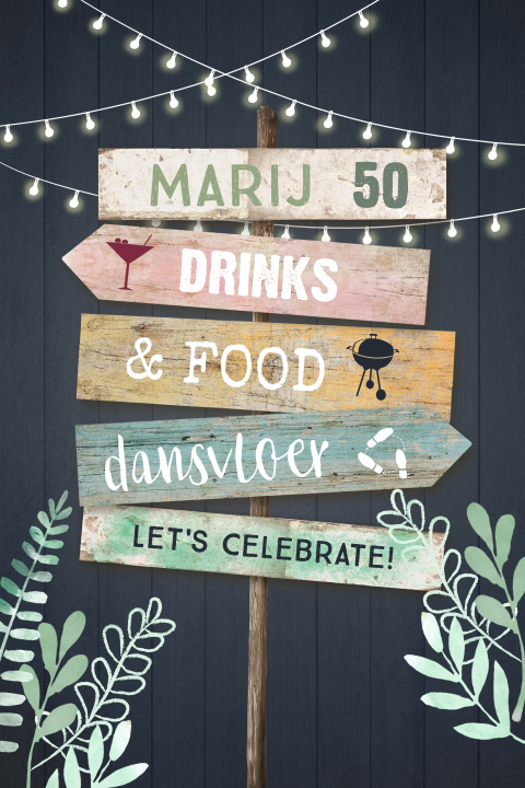 Lemicin Hawaiiaanse Feestborden - 20 Stuks Luau Welkomstborden Met Stickers Voor Tiki Party