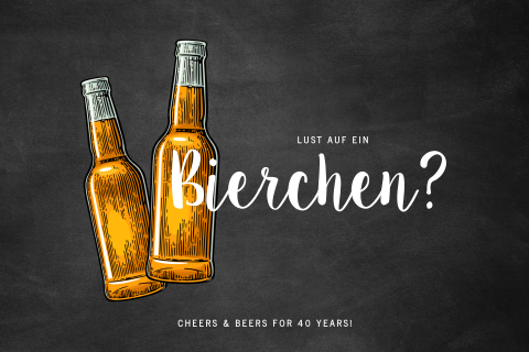 Tolle Einladung zur Bierparty zum 40sten Geburtstag